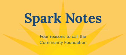 Spark Notes – Determining your short and long-term philanthropic goals